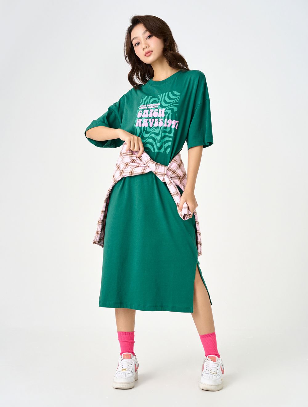 Mua Váy Suông - Đầm Suông M.K From Rộng Dáng Dài Chất Cotton - Yeep