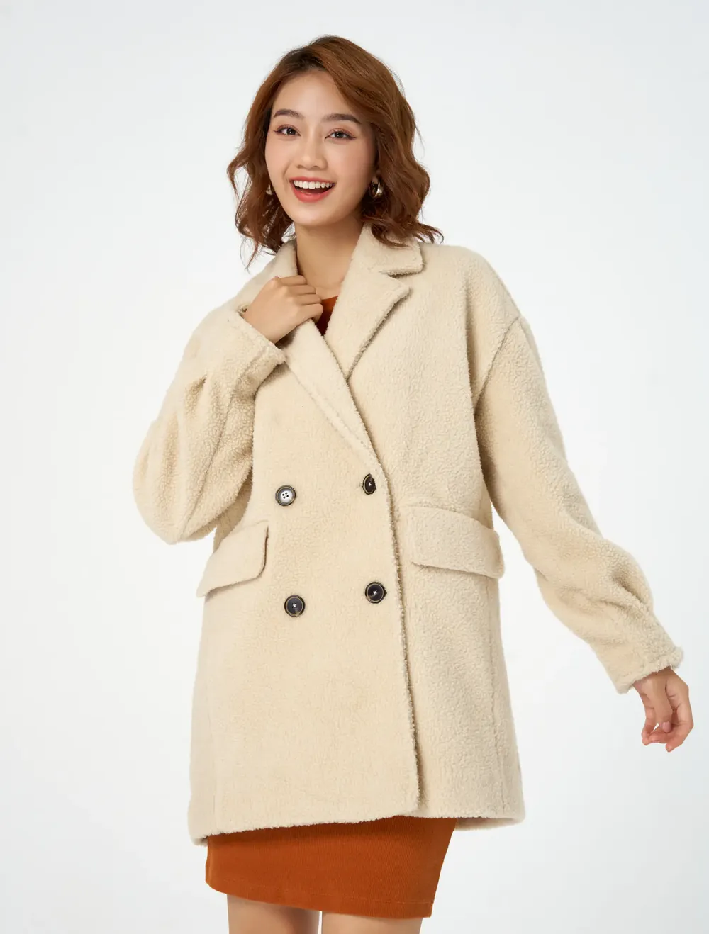 Áo khoác nữ form rộng - áo khoác nỉ có nón 2 lớp chất siêu mịn đẹp -