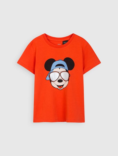 Áo phông bé trai cotton USA hình in Mickey