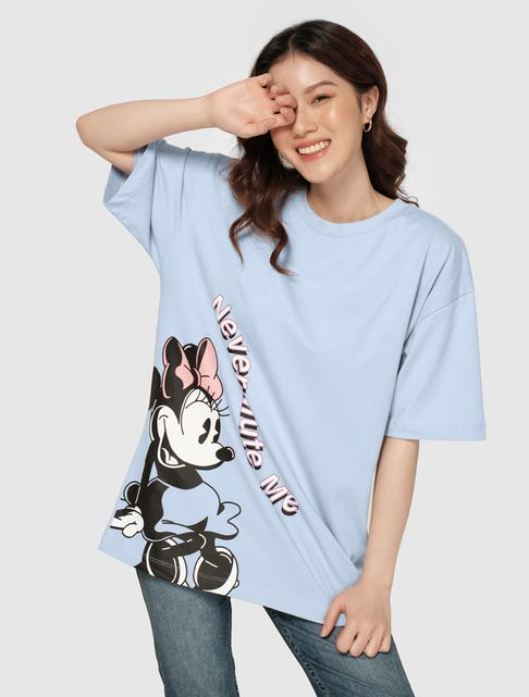 Áo phông nữ in hình Mickey