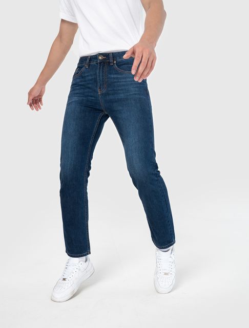 Quần jeans nam regular cotton USA