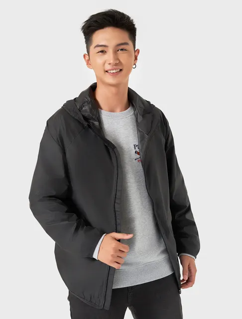 Uniqlo Reversible Parka Mens Fashion Coats Jackets and Outerwear on  Carousell